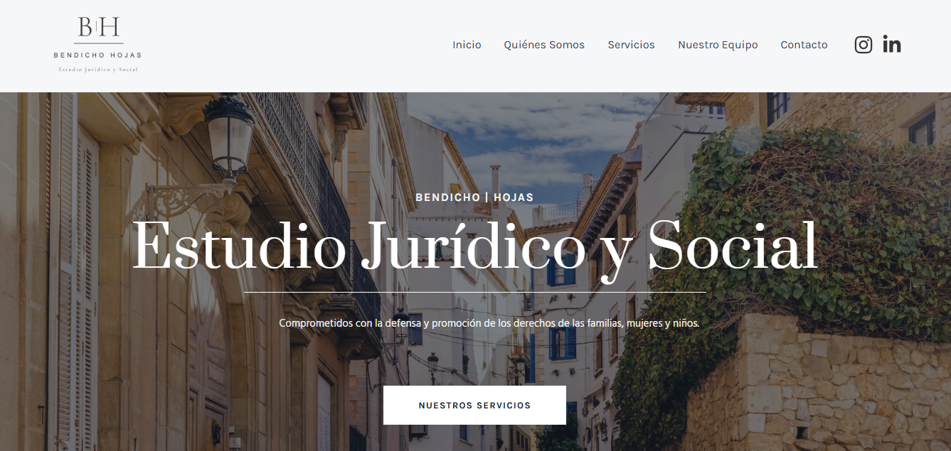 landing abogados